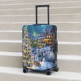 thumbnail image 3 of Wukai Christmas Tree Elastic Luggage Cover: Personalized Protection for Your Suitcase - Fits 19~29-inch, Washable & Durable Travel Companion-X-Large, 3 of 8