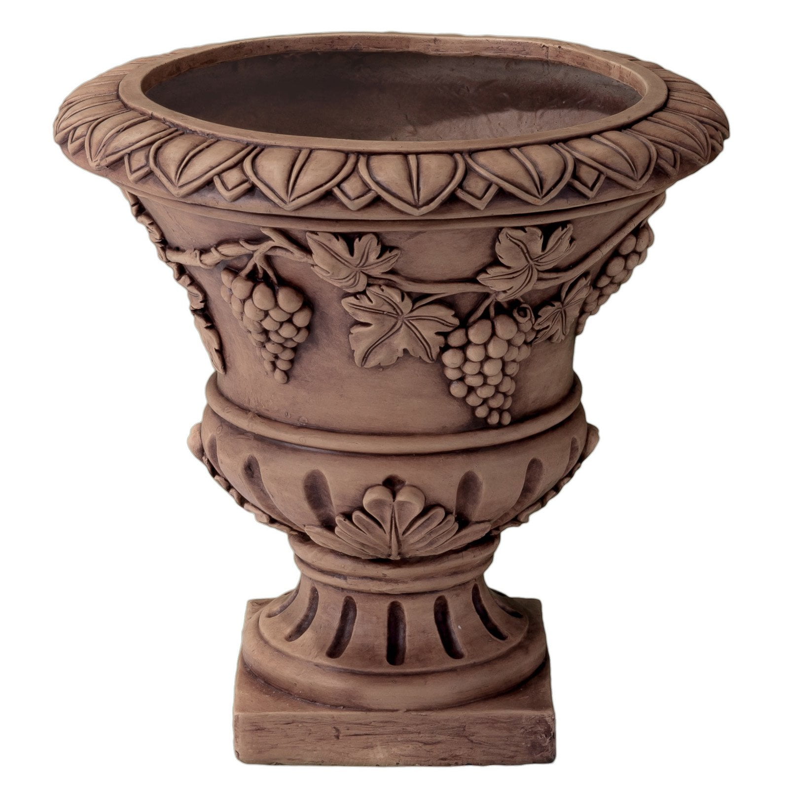 Roman 21 in. Light Brown Urn Planter by NFusion