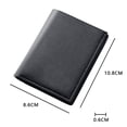 thumbnail image 5 of Skymirror Wallet Thin Card Holder Solid Color Blocking Luxury Card Holder Organizer for Men, 5 of 8