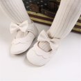 thumbnail image 2 of Baby Girls Shoes Mary Jane Flats Shoes Anti-Slip Soft Rubber Sole Toddler First Walkers Princess Dress Shoes, 2 of 6