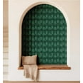 thumbnail image 5 of S4Sassy Mosaic Tile Pattern Wallpaper - Green Wall Covering, 25" X 60" Self-Adhesive Textured Vinyl Wall Paper, Walls Wrap, Modern Minimalist Wallpaper For Office, Bedroom, Workspaces, 5 of 8