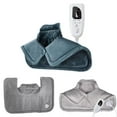 Neck And Shoulder Heating Pad Electric Therapy Treatment Muscle Pain