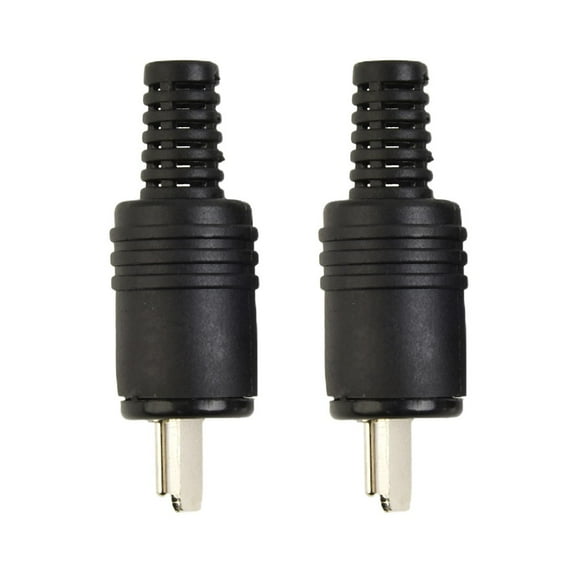 2 Pin DIN Hi-Fi Speaker Cable Audio Connector - Screw Connections