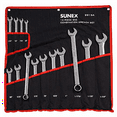 thumbnail image 3 of Sunex 9915A 14pc Fractional SAE Full Polish V-Groove Combination Wrench Set, 3 of 3