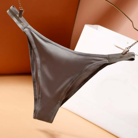 

Thong For Women Cotton Underwear Low Rise Panties Woman G String Thongs