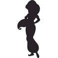 thumbnail image 1 of Princess Jasmine Cartoon Character Art Vinyl Decors Sticker Design Decal Girl Boy Kids Room Bedroom Nursery Kindergarten Home Decor Sticker Wall Vinyl Design Decoration Size (40x35 inch), 1 of 1