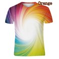 thumbnail image 1 of 2024 Personalized Features Trendy Fashion Gradient Color Men's Printed T-shirt Simple and Versatile Street Style Short Sleeve, 1 of 5