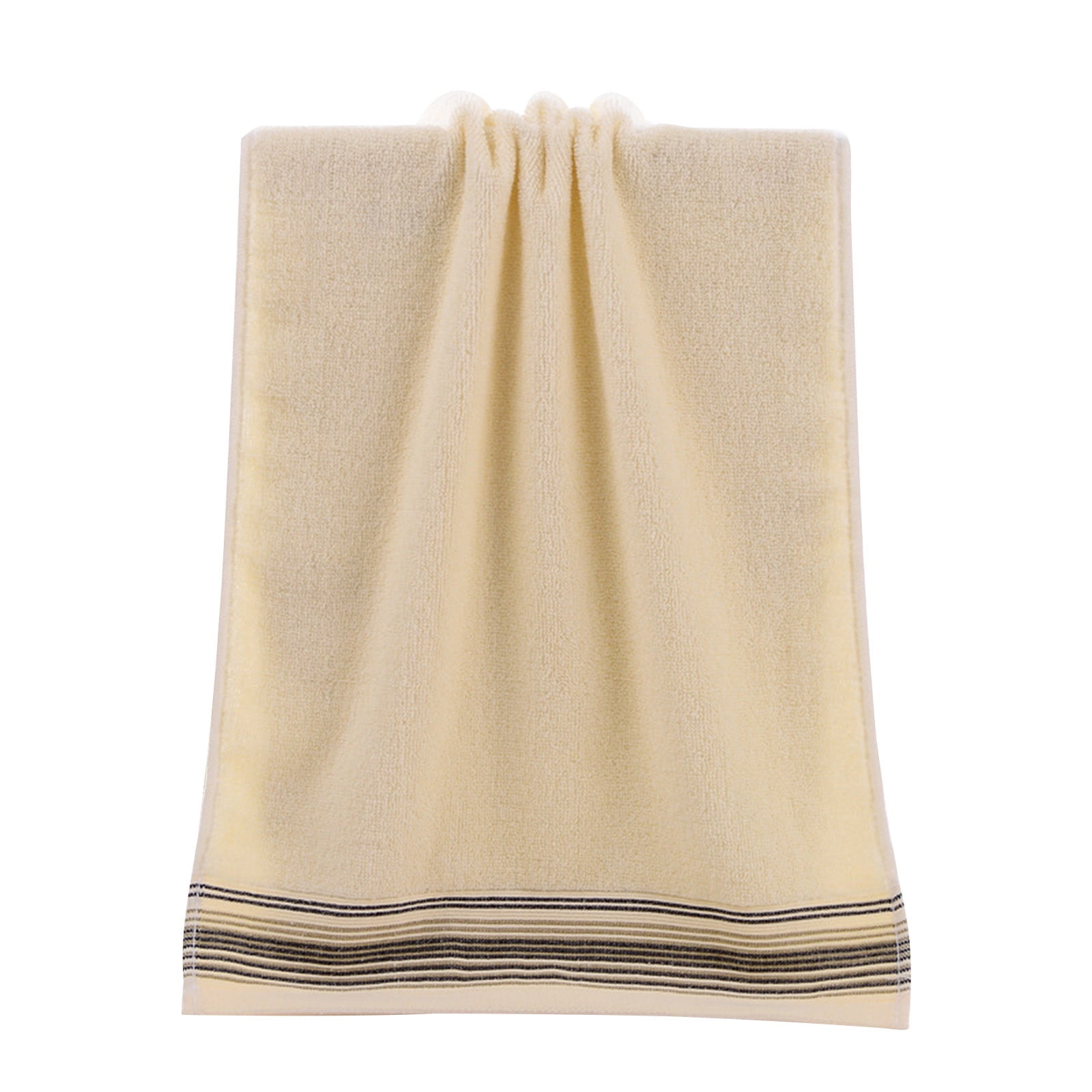12-Pack Soft Polyester Embroidered Bath Hand Face Towels for Home Bathroom, Guest, Spa, Gym, Travel - Lightweight Quick-Drying Bulk Towel Set (12)