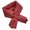 Red, variant on Winter Down Scarf Women and Men Down Filling Plain Windproof Lightweight Neck Warmer Padded Scarves for Cycling Hiking