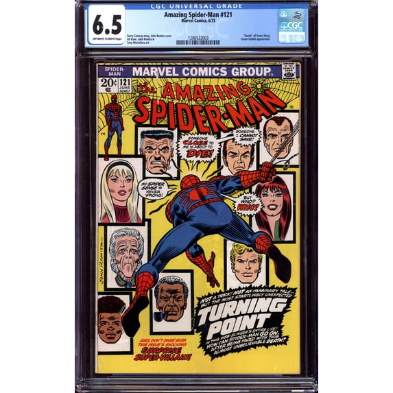 Amazing Spider-Man #121 - CGC 6.5 Comic Book - Walmart.com