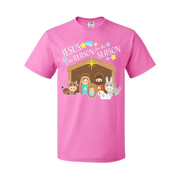 Inktastic Jesus is the Reason for the Season Christmas Nativity T-Shirt