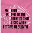 thumbnail image 2 of Breast Cancer Strive to Survive Women's Plus Size Graphic Tee Brisco Brands 4X, 2 of 5