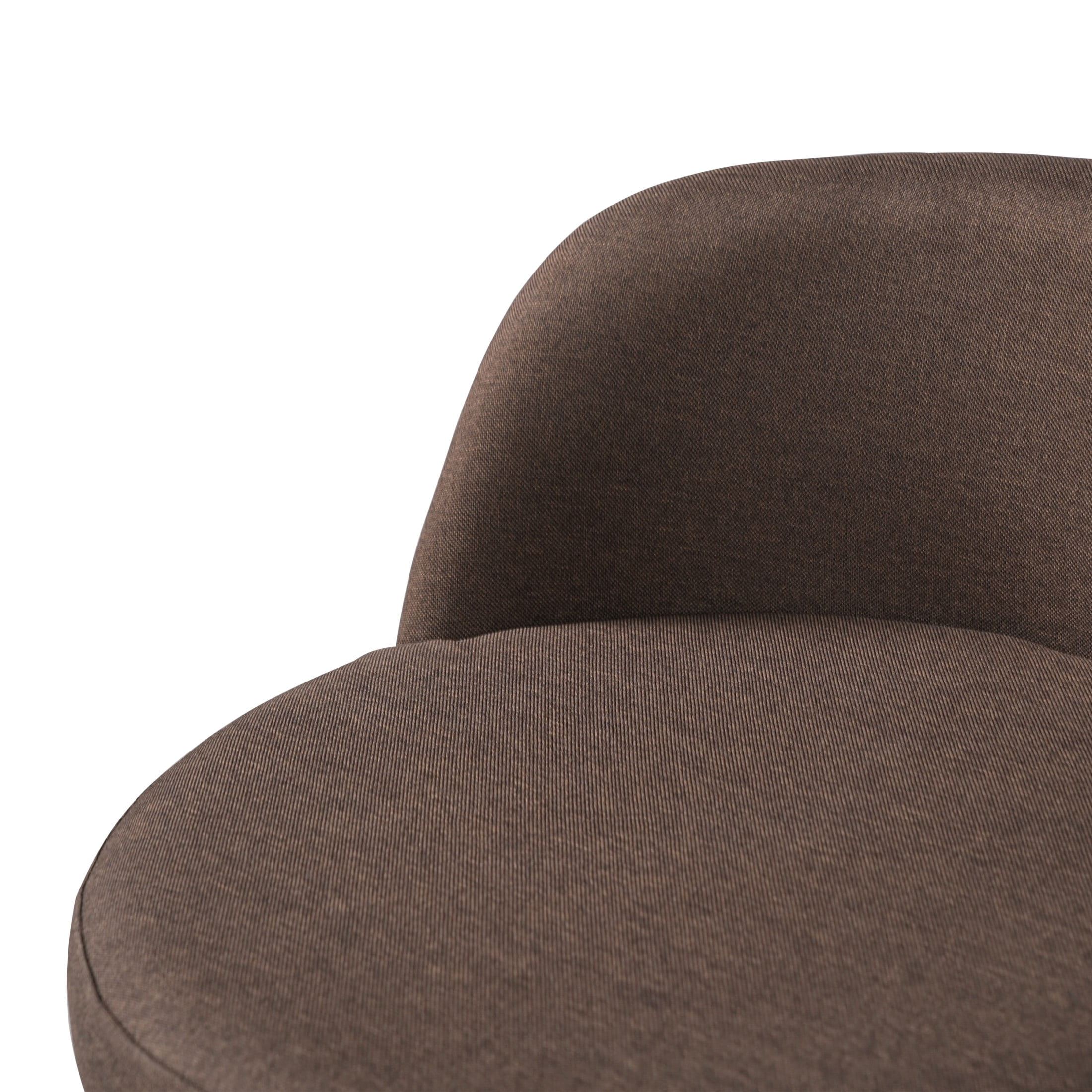 Christopher Knight Home 33"H Wooden Taupe Upholstered Counter Stools with Round Seat, Walnut Finish, Set of 4