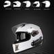 thumbnail image 4 of Motorcycle Bluetooth Headset Intercom Interconnection Outdoor Riding Headset Communication with Nois, 4 of 5