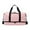Pink, variant on Airlines Gym Bag Mini Duffel Bag Tote Weekend Bag Personal Item Bag Underseat Carry on Bag for Women Men Holiday Trips Hiking White