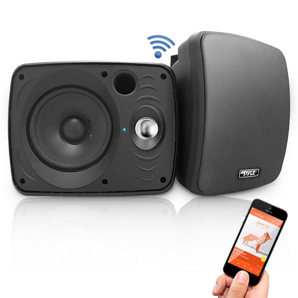 leeuwerik keuken Lake Taupo Pyle Audio 6.5 Inch Waterproof Bluetooth Indoor/Outdoor Speakers, Set of 2  - Walmart.com
