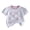 Gray-06, variant on Girls Puff Sleeve Tops 3D Heart Sweet Printed Pullover Summer Tops Cheeky Soft Comfortable Casual Everyday 6M-8Y