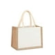 thumbnail image 5 of Ap Tote Bag With Sturdy Reusable Jute Handbag For Wedding Favors Use Travel Beach Stora Izer, 5 of 5
