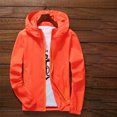 thumbnail image 2 of Mens Ultra-Thin Outdoor Windbreaker Lightweight Breathable Sun Protection Hooded Jacket, 2 of 3