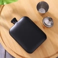 thumbnail image 7 of Jiibva 6oz Hip Flask Stainless Steel Hip Flasks for Men Women Portable Whiskey Flask Leak-Proof Pocket Flagon Hip Flask for Liquor for Climbing Camping Barbecue Party, 7 of 7