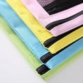 thumbnail image 5 of Guodhu Pencil Pouch for 3 Ring Binder,Pencil Bags in Assorted Colors,3 Hole Zipper Pencil Pouches with Clear Window,Sturdy Cloth Pencil Case(Beige), 5 of 8