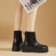 thumbnail image 5 of Zapatos Jardín Botas Lluvia Chelsea Impermeables Sin Cordones para Mujer, 5 of 8