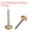Bronze, variant on Uxcell 10Pack 3/8" Dia Upholstery Tacks Furniture Tacks Nails Pins for Furniture Bronze
