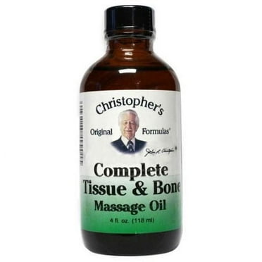 Dr. Christopher's Original Formulas Complete Tissue & Bone Massage Oil, 4 Oz