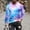 Multicolor, variant on Goodtrade8 Tops for Mens Outing Tie Dye Casual Long Sleeve Crew Neck Mens Shirts Plus Size