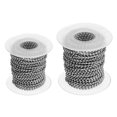 thumbnail image 1 of segolike 2x 10Yards Stainless Steel Bead Chain Making Chain for DIY Jewelry Crafts, 1 of 9