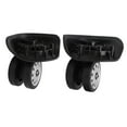 thumbnail image 4 of 1 Pair A88 Porous Wheel Suitcase Luggage Replacement Casters for Travel Bags Large SizeLarge Black, 4 of 8