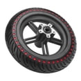 thumbnail image 4 of Rubber Rear Wheel Tyre Hub, Rear Wheel Tire Hub Set Durable High Toughness Wear Resistant  For Maintanence Red, 4 of 8
