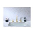 thumbnail image 4 of Elegant Lighting Leah 8 Inch Widespread Double Handle Bathroom Faucet In Brushed Gold, 4 of 10