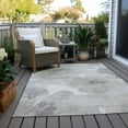 thumbnail image 6 of Addison Rugs Chantille Indoor/Outdoor Transitional Floral Putty Washable Rectangle Rug, 10' x 14', 6 of 6