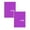 Purple, variant on QIJGEBGG Monthly Budget Book with Expense Tracker Notebook, Undated Bill Organizer & Finance Planner to Take Control of Your Money, Account Book to Manage Your Finances