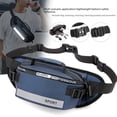 thumbnail image 2 of Riñonera de gran capacidad para hombre, bolso de mensajero de nailon ligero, bolso de pecho con caja registradora de negocios de moda coreana, 2 of 6