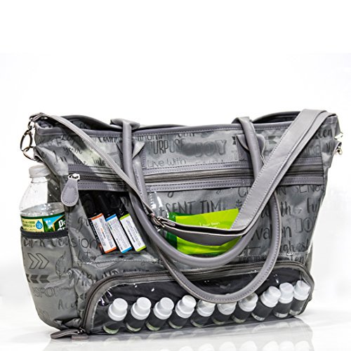 Essential Oils Demonstration Luci Style Travel And Crafts Tote That Is Water Resistant A Great For Young Living Doterra Avon And Mary Kay Sellers Display Windows And Adjustable Shoulder Strap G