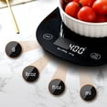 thumbnail image 4 of Arboleaf Smart Food Scale, 22lb Digital Food Scale with Nutritional Calculator & App, Precision 0.1oz/0.5g, Black, 4 of 9