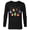 Black, variant on Marvel Holiday Christmas Avengers Team Festive Ornaments - Long Sleeve T-Shirt for Men - Customized-Athletic Heather