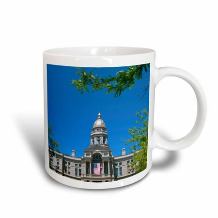 3dRose Dome, Capitol Building, Cheyenne, Wyoming - US51 BBA0031 - Bill Bachmann, Ceramic Mug, 15-ounce