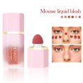 thumbnail image 2 of Liquid Blush Gel Long Lasting Facial Blush Rouge With Sponge for Eye Shadow Face, 2 of 6