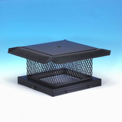 HomeSaver Pro 8" x 8" Galvanized SingleFlue Chimney Cap 5/8" Mesh