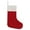 Red, variant on LSLXA Custom Blank Christmas Felt Stocking Printable Holiday Ornament Party Decoration for Xmas Tree Home Decor