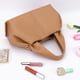 thumbnail image 3 of Bolso Lonchera Btafrte Color Sólido Personalizado Correa Hombro 10 Cm Larga Marrón, 3 of 9