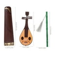 thumbnail image 2 of Accessoires Miniatures Mini Instruments Guitare Guitare Guitare Guitare Chinoise Modèle Miniatures, 2 of 7