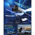 thumbnail image 4 of Soporte de teléfono de coche PZK para Toyota Tacoma 2016-2023 con cargador inalámbrico, 4 of 8