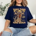 thumbnail image 2 of Tung Tung Tung Sahur Funny Baseball Trending Shirt, Italian Brainrot Shirt Men's And Women's Graphic Tee 100% Cotton by TBun, Full Sizes S-5XL, 2 of 5