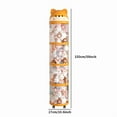 thumbnail image 3 of 2/3/4 Tier Stuffed Animal Storage Rack, Portable Large Stuffed Storage Tube, Large Stuffed Organizer, Plush Doll Organizer, Storage Tube with Wheels, 3 of 3
