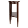 thumbnail image 4 of Winsome Concord Half Moon Console Table, Drawer & Shelf, Walnut Finish, 4 of 9
