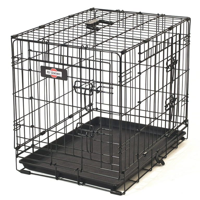 Pet Sentinel Lightweight Dog Crate Small 24 L x 17 W x 20 H Walmart